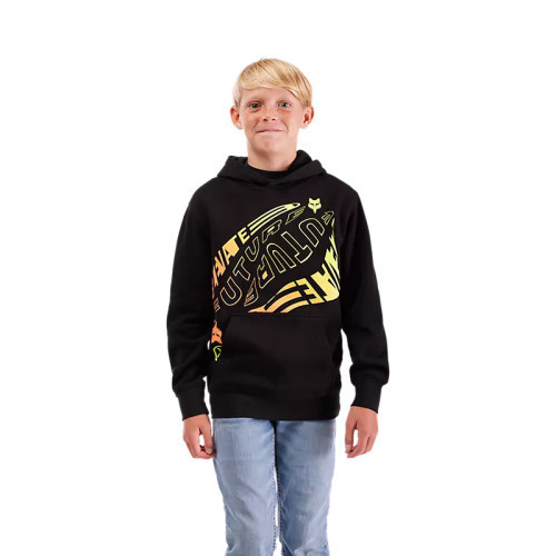 YTH ELEVATED FLEECE PO [BLK]