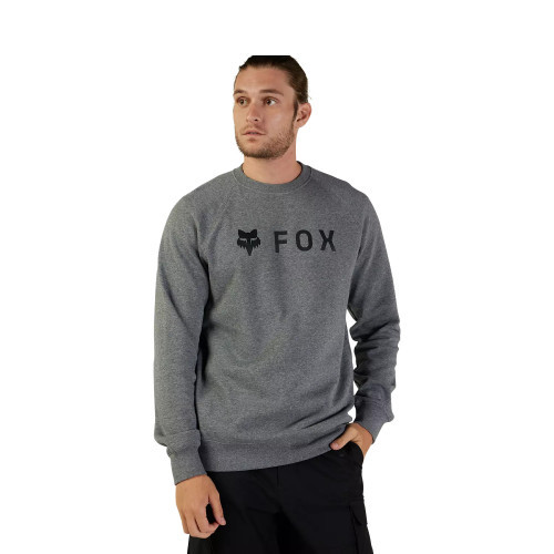 ABSOLUTE FLEECE CREW [HTR GRAPH]
