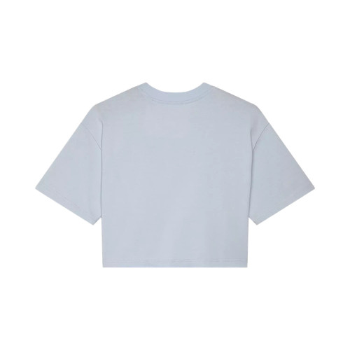 W WORDMARK OS CROP TEE [PL BLU] 2