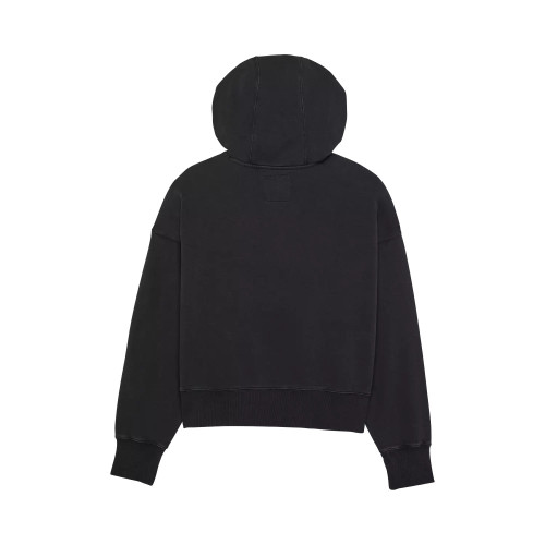 W WORDMARK OVERSIZED FLEECE PO [BLK] 2