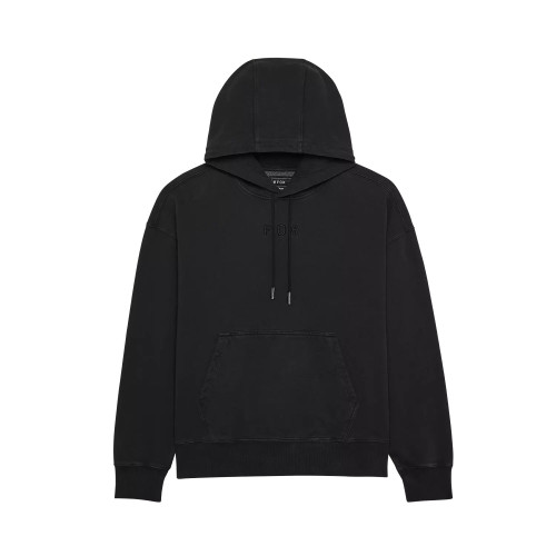 WORDMARK OVERSIZED FLEECE PO [BLK]