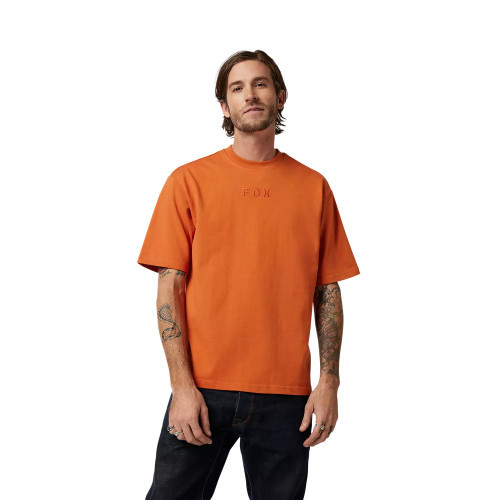 WORDMARK OV SS TEE [CHOC]