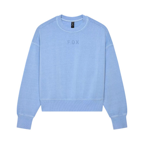 W WORDMARK OV FLEECE CREW [CAS BLU]