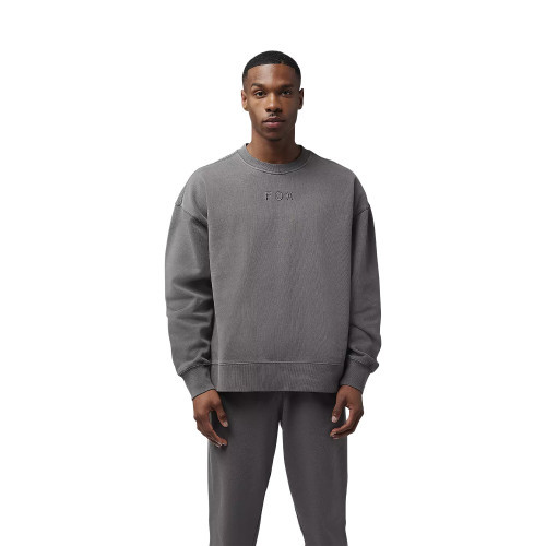 WORDMARK OVERSIZED FLEECE CREW [PTR]