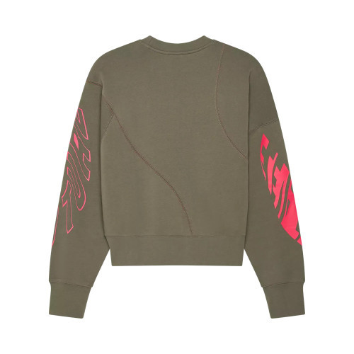 W ELEVATED OVERSIZED FLC CREW [ADB]