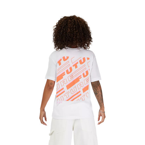 W ELEVATED SS TEE [WHT]