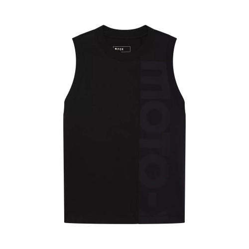 W MOTO-X BLOCKED TANK [BLK]