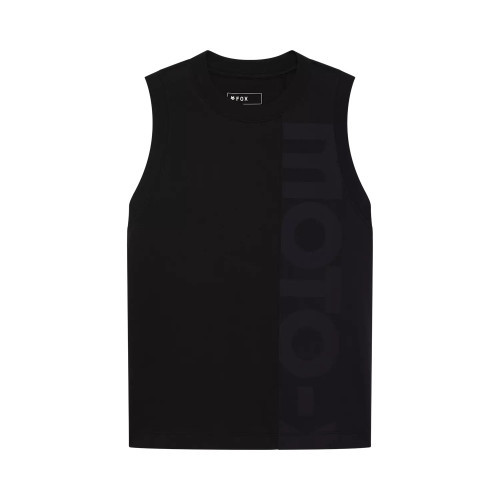 W MOTO-X BLOCKED TANK [BLK]