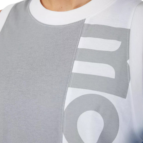 W MOTO-X BLOCKED TANK [WHT]
