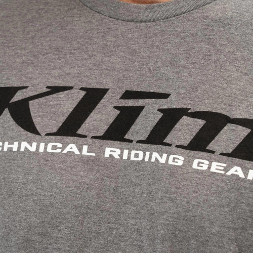 K Corp SS T Gray Frost - Black