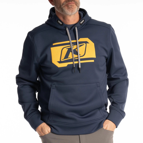 Zone Pullover Hoodie Dress Blues - Saffron