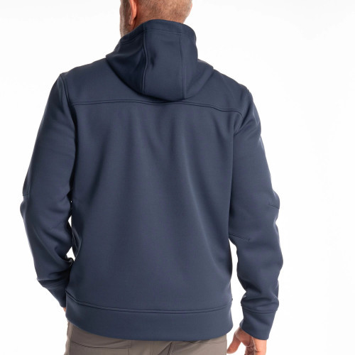 Zone Pullover Hoodie Dress Blues - Saffron