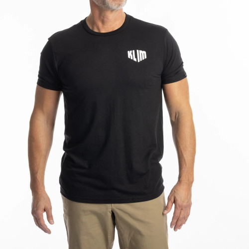 Full Throttle Tri-blend Tee Black - White