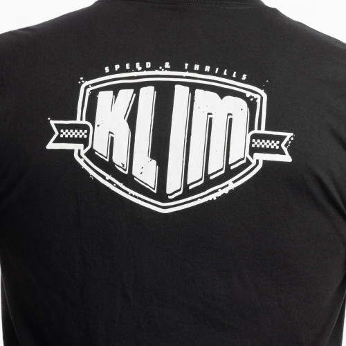 Full Throttle Tri-blend Tee Black - White