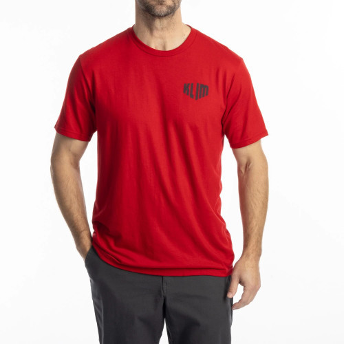 Full Throttle Tri-blend Tee Classic Red - Asphalt