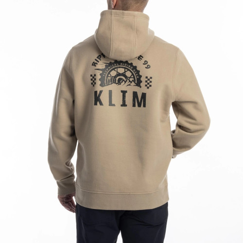 Rippin’ Pullover Hoodie Montana Tan - Black