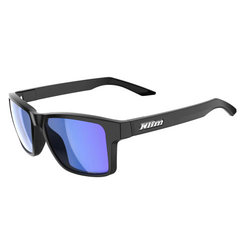 Ignition Sunglasses Matte Black - Smoke Blue Mirrored