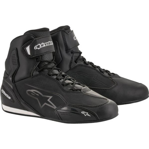 Ghete moto sport/touring Alpinestars Faster-3 Negru/Alb