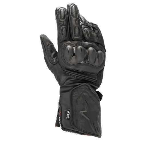 Manusi de piele sport impermeabile Alpinestars SP-8 HDRY Negru