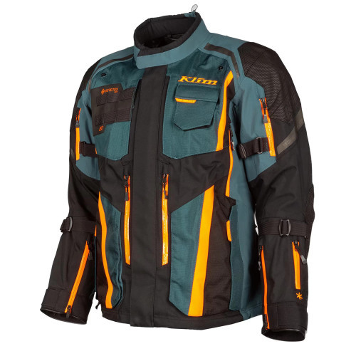 Badlands Pro Jacket Petrol - Strike Orange