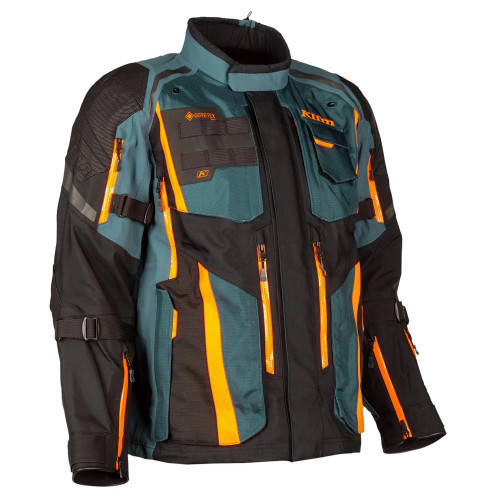 Badlands Pro Jacket Petrol - Strike Orange