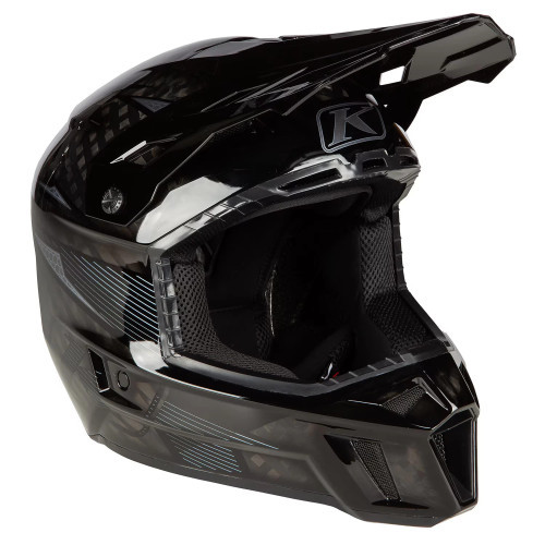 F3 Carbon Pro Off-Road Helmet ECE Striker Carbon Gloss Black