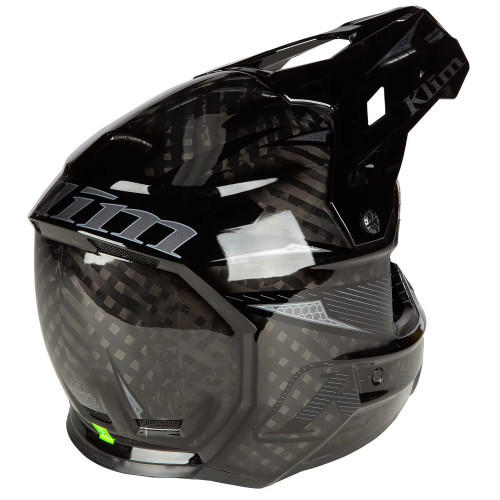 F3 Carbon Pro Off-Road Helmet ECE Striker Carbon Gloss Black