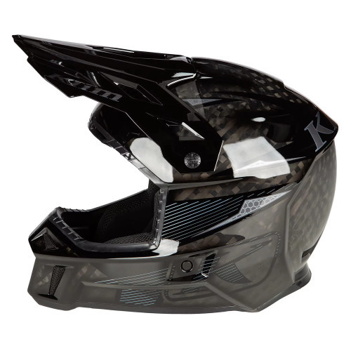 F3 Carbon Pro Off-Road Helmet ECE Striker Carbon Gloss Black