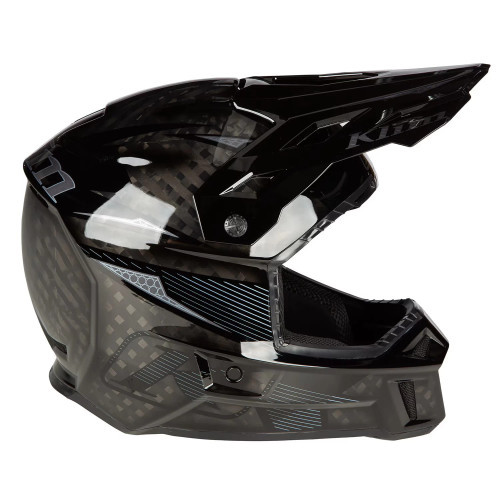 F3 Carbon Pro Off-Road Helmet ECE Striker Carbon Gloss Black