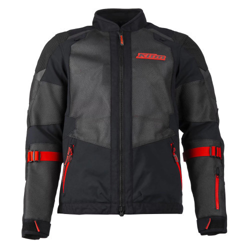 Baja S4 Jacket Black - Fiery Red