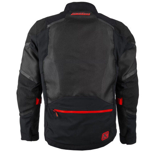 Baja S4 Jacket Black - Fiery Red
