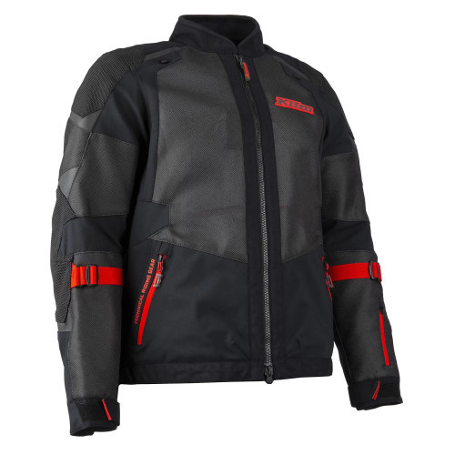 Baja S4 Jacket Black - Fiery Red