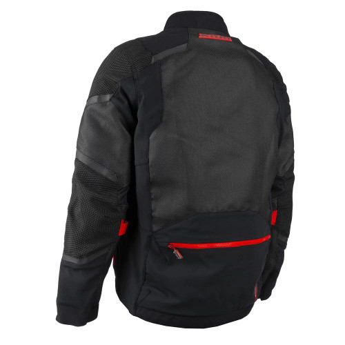 Baja S4 Jacket Black - Fiery Red