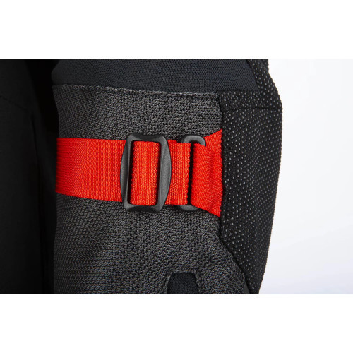 Baja S4 Jacket Black - Fiery Red