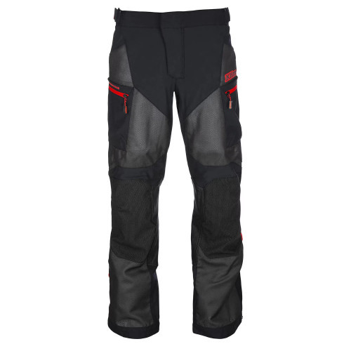 Baja S4 Pant Black - Fiery Red