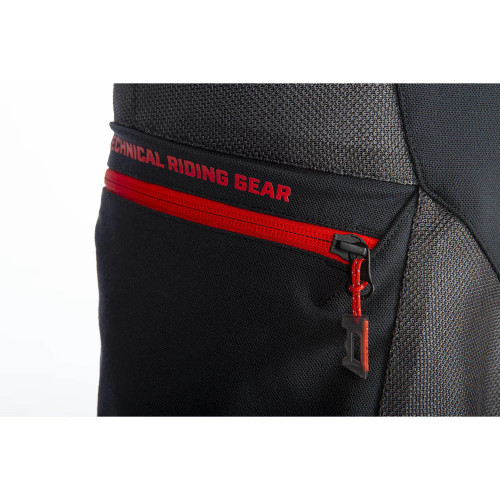 Baja S4 Pant Black - Fiery Red