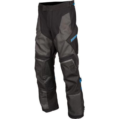 Baja S4 Pant Tall Black - Kinetik Blue