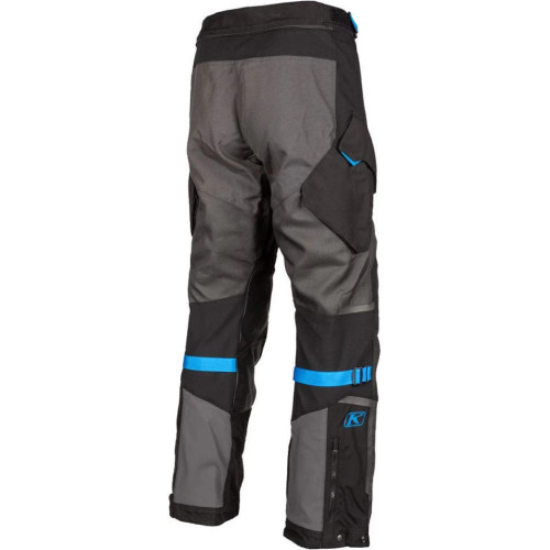 Baja S4 Pant Tall Black - Kinetik Blue 2