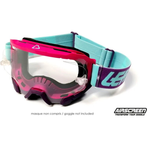 Airscreen Lentila Ventilata Leatt Velocity Clar