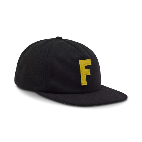 BIG F ADJUSTABLE WOOL HAT [BLK] OS