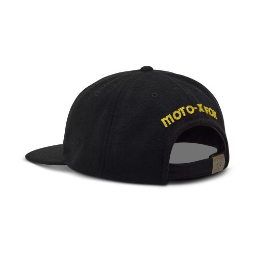 BIG F ADJUSTABLE WOOL HAT [BLK] OS
