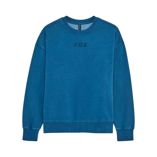 WORDMARK OVERSIZED FLEECE CREW [TWI]