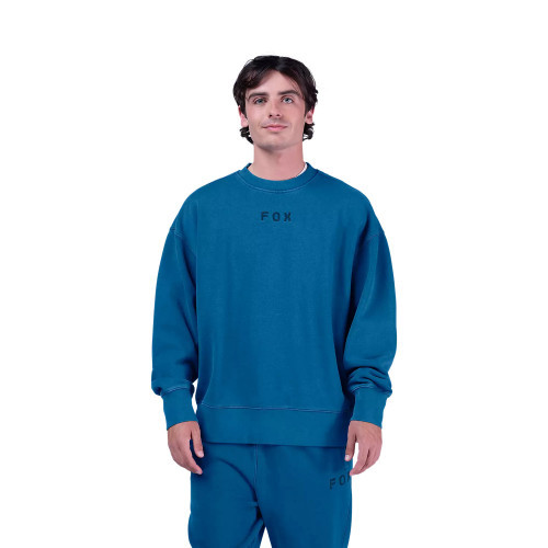 WORDMARK OVERSIZED FLEECE CREW [TWI]