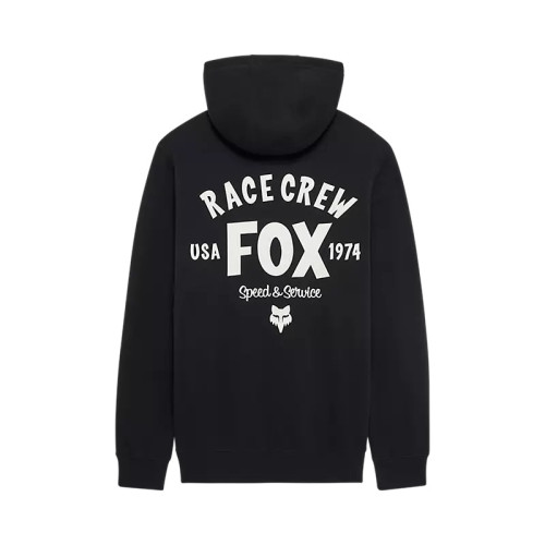SLOGAN FLEECE PO [BLK] 2