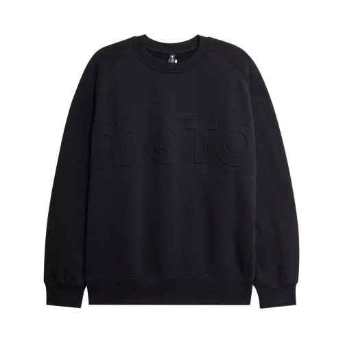 MOTO-X OVERSIZED FLC CREW [BLK]