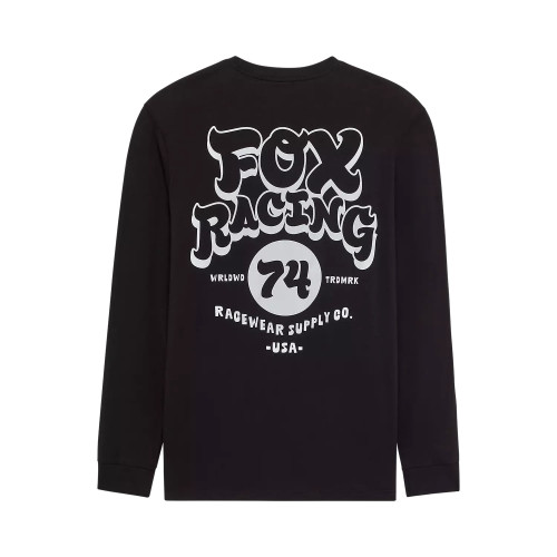 RACEWEAR LS PREM TEE [BLK] 2