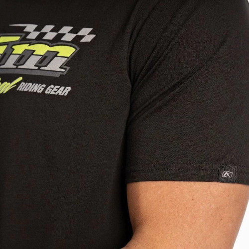 Heritage Tri-blend Tee Black - Hi-Vis
