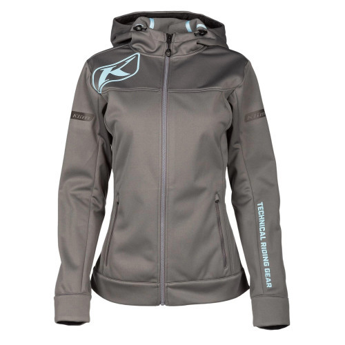 Evolution Hoodie Castlerock - Crystal Blue