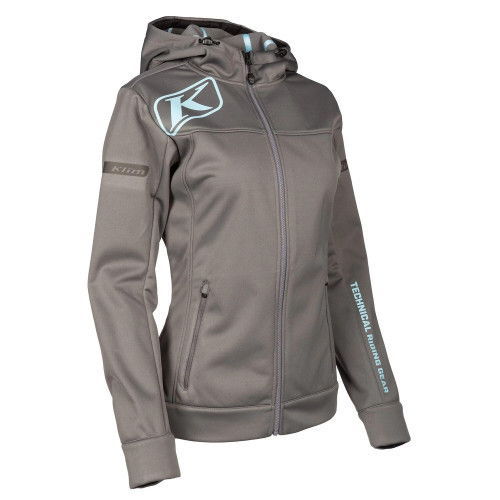 Evolution Hoodie Castlerock - Crystal Blue