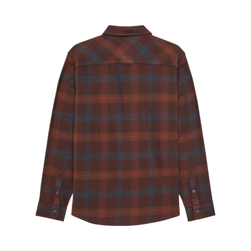 SURVIVALIST CORE FLANNEL LS [DRK BRN] 2